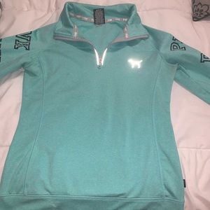 Victoria secret PINK athletic pull over 1/4 zip